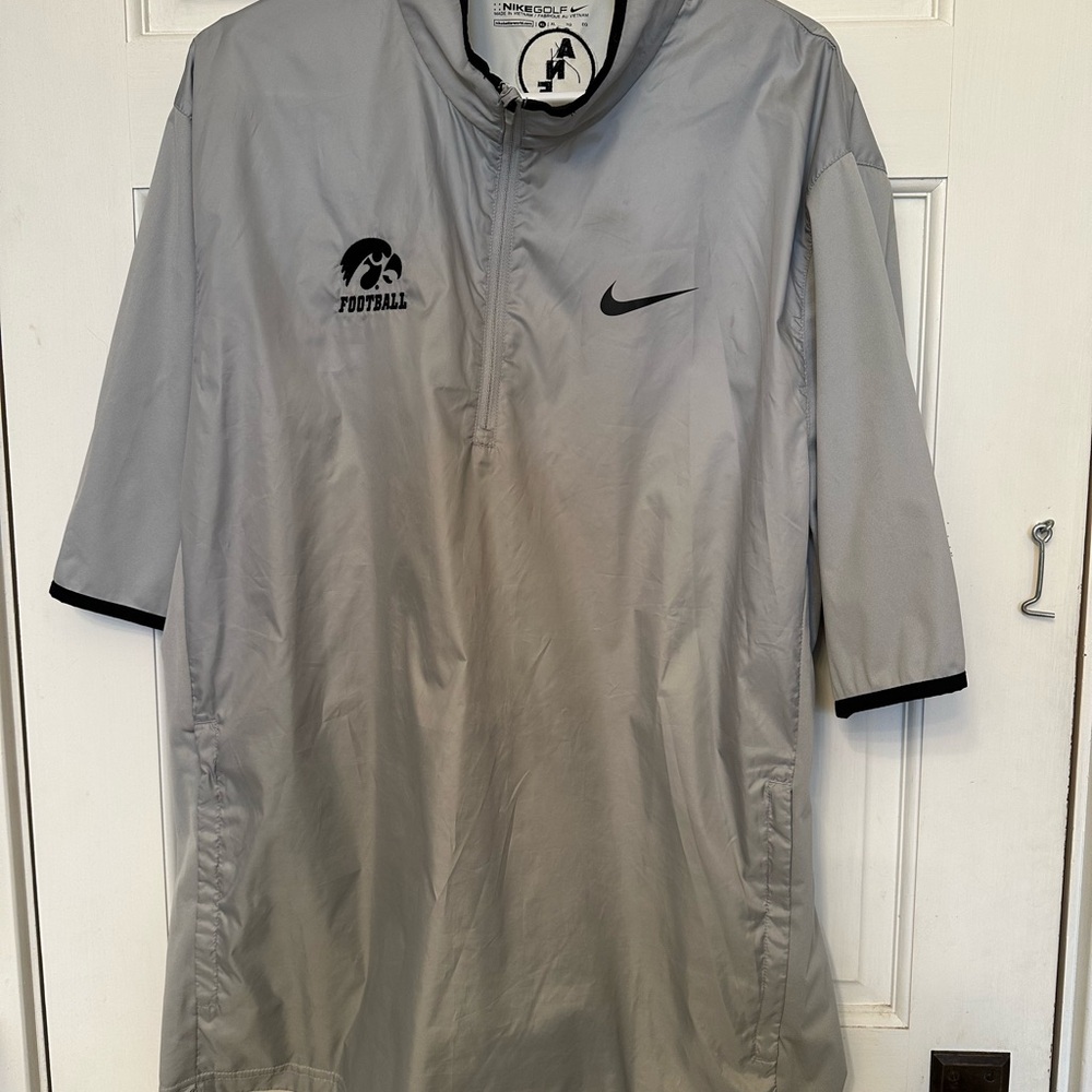 Nike Gray Football Pullover